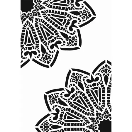 Dantel Model DC05 Dantel Serisi 15x20 Stencil