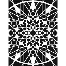 Dantel Model DC09 Dantel Serisi 15x20 Stencil