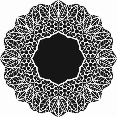 Lace Model DCS01 Lace Series 15x15 Stencil