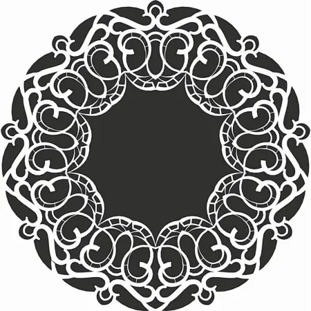 Lace Model DCS04 Lace Series 15x15 Stencil
