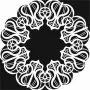 Lace Model DCS08 Lace Series 15x15 Stencil