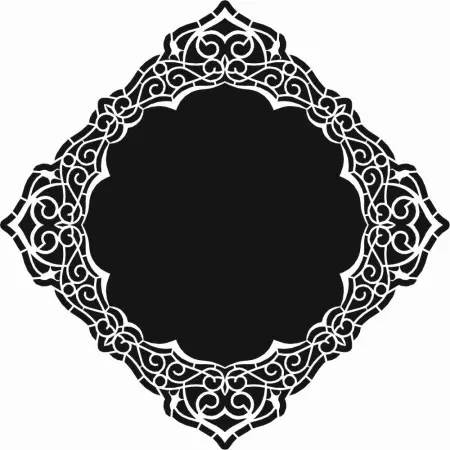 Lace Model DCS13 Lace Series 15x15 Stencil