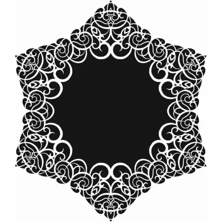 Lace Model DCS15 Lace Series 15x15 Stencil
