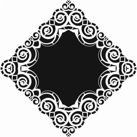 Lace Model DCS17 Lace Series 15x15 Stencil