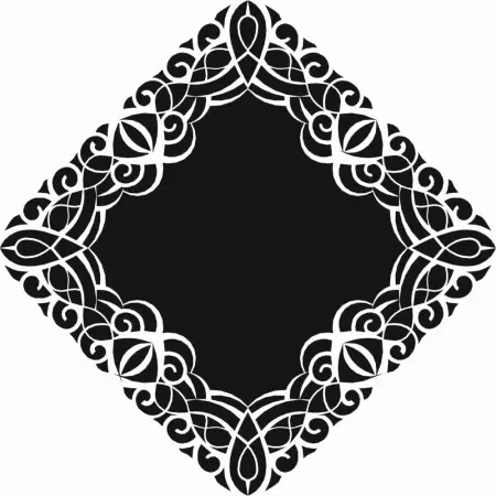 Lace Model DCS18 Lace Series 15x15 Stencil