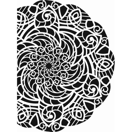 Lace Model NBC07 Lace Series 21x30 Stencil