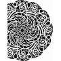 Lace Model NBC07 Lace Series 21x30 Stencil