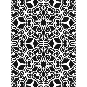 Dantel Model NBC09 Dantel Serisi 21x30 Stencil