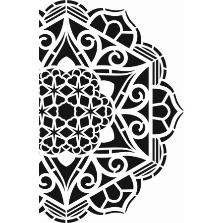Lace Model NBC12 Lace Series 21x30 Stencil