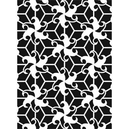 Dantel Model NBC16 Dantel Serisi 21x30 Stencil