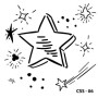 Star Figure Child Stencil 25x25cm CSS06