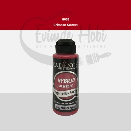 Cadence H053 Crimson Kırmızı Hibrit Multisurface 120ML