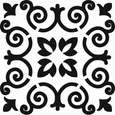 Fayans Model Stencil TCS04 30x30cm