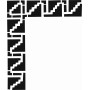 Corner Border Model D483 15x20 D Series Stencil
