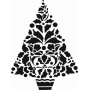 Çam Ağacı Model D567 15x20 D Serisi Stencil