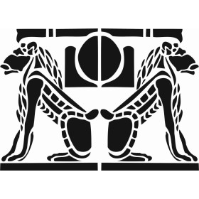 Hiyeroglif Model D622 15x20 D Serisi Stencil