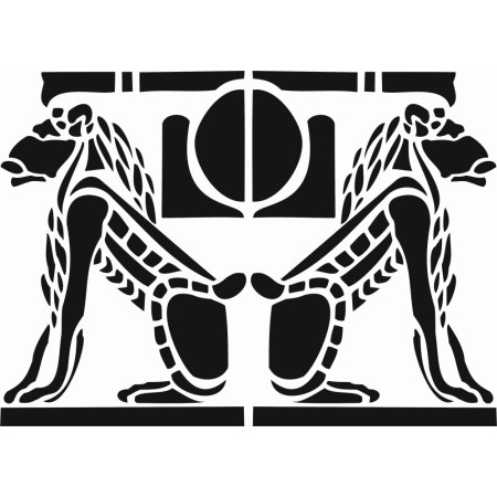 Hiyeroglif Model D622 15x20 D Serisi Stencil