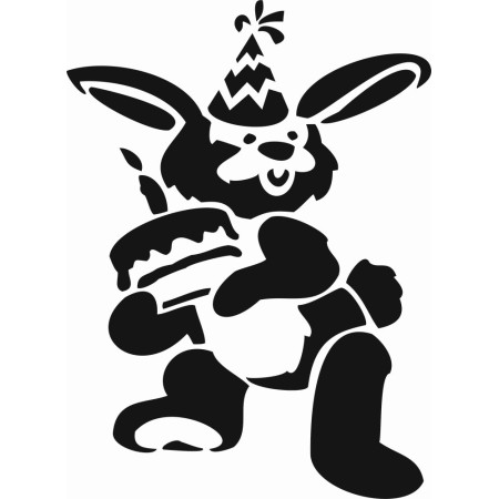 Rabbit Model D694 15x20 D Series Stencil