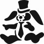 Teddy Bear Model D709 15x20 D Series Stencil