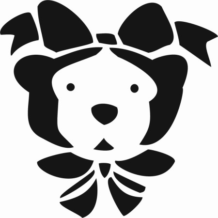 Teddy Bear Model D716 15x20 D Series Stencil