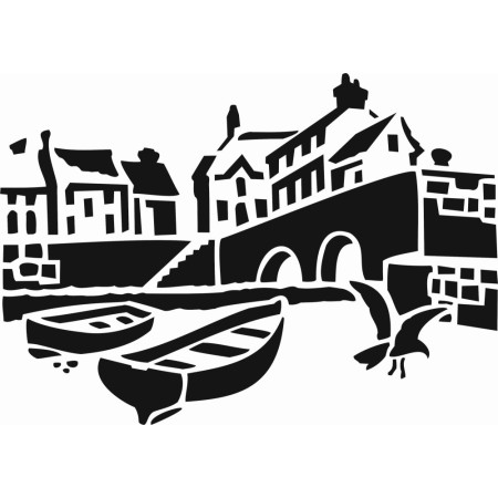City Model D747 15x20 D Series Stencil