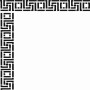 Corner Border Model D873 15x20 D Series Stencil