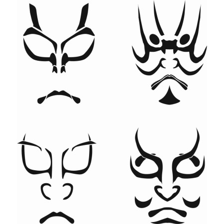 Mask Model D962 15x20 D Serisi Stencil