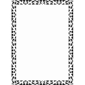 Çerçeve Model D1035 15x20 D Serisi Stencil