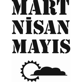 Mevsim Takvimi İlk Bahar Model D1045 15x20 D Serisi Stencil