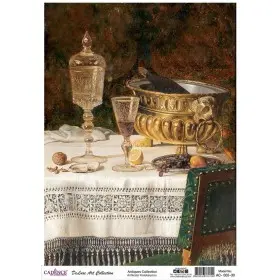 Model AC005 Deluxe Art Collection Pirinç Dekopaj 30x42cm