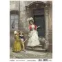 Model EL025 Deluxe Art Collection Brass Decoupage 30x42cm