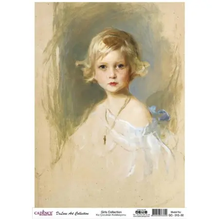 Model GC015 Deluxe Art Collection Brass Decoupage 30x42cm
