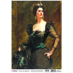 Model HW009 Deluxe Art Collection Pirinç Dekopaj 30x42cm