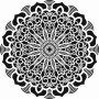 Belly Lace Model DS35 Lace Series 25x35 Stencil