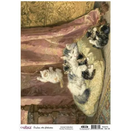 Model DK024 Deluxe Art Collection Pirinç Dekopaj 60x84cm