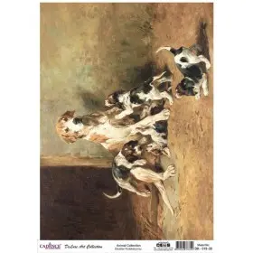 Model DK019 Deluxe Art Collection Pirinç Dekopaj 60x84cm