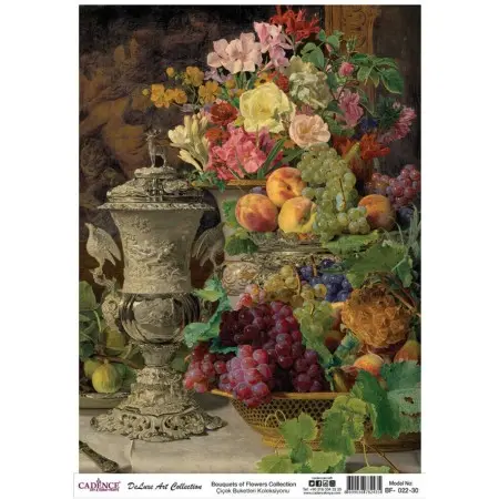 Model BF022 Deluxe Art Collection Pirinç Dekopaj 60x84cm