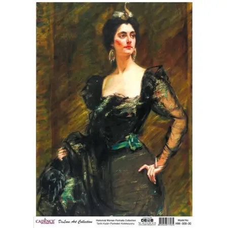 Model HW009 Deluxe Art Collection Pirinç Dekopaj 90x125cm