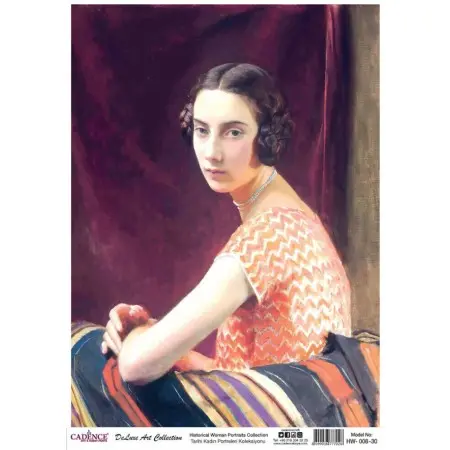 Model HW008 Deluxe Art Collection Pirinç Dekopaj 90x125cm