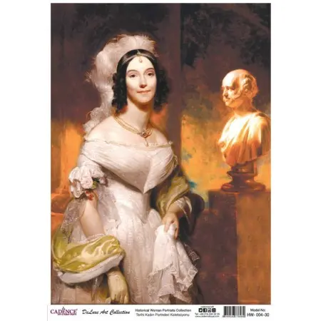 Model HW004 Deluxe Art Collection Pirinç Dekopaj 90x125cm
