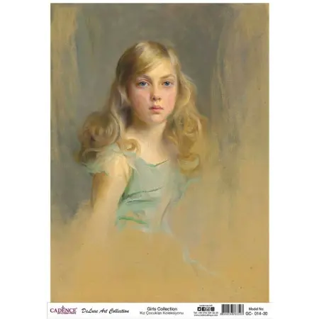 Model GC014 Deluxe Art Collection Pirinç Dekopaj 90x125cm
