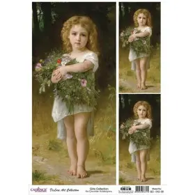 Model GC012 Deluxe Art Collection Pirinç Dekopaj 90x125cm