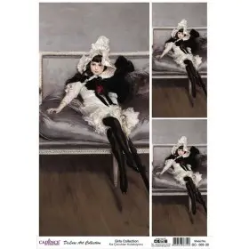 Model GC009 Deluxe Art Collection Pirinç Dekopaj 90x125cm