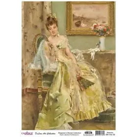 Model EW012 Deluxe Art Collection Pirinç Dekopaj 90x125cm