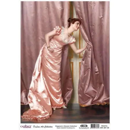 Model EW007 Deluxe Art Collection Pirinç Dekopaj 90x125cm