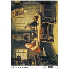 Model EL053 Deluxe Art Collection Pirinç Dekopaj 90x125cm