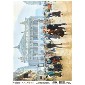 Model EL042 Deluxe Art Collection Pirinç Dekopaj 90x125cm