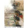 Model EL038 Deluxe Art Collection Pirinç Dekopaj 90x125cm