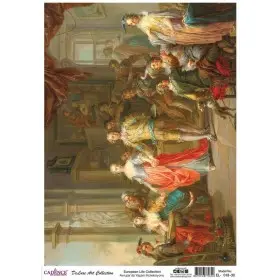 Model EL018 Deluxe Art Collection Pirinç Dekopaj 90x125cm