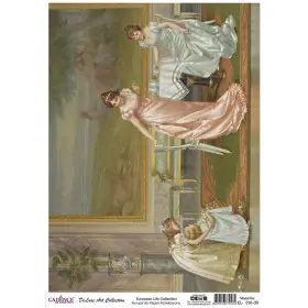 Model EL010 Deluxe Art Collection Pirinç Dekopaj 90x125cm